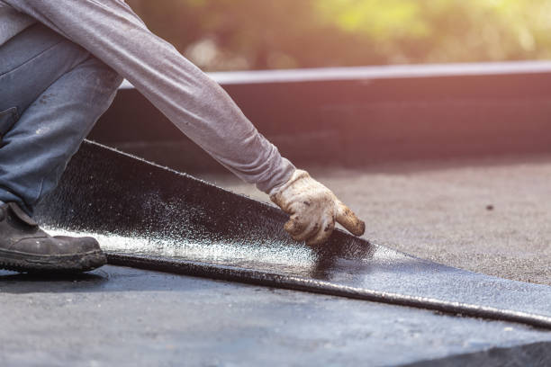 Professional Basement Waterproofing technician working in Glenview, IL